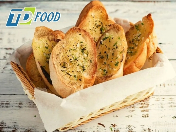 Snack bánh mì bơ tỏi chất lượng thơm ngon